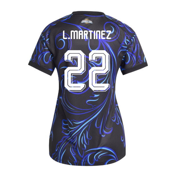 2026-2027 Argentina Away Shirt (Womens) (L.Martinez 22)-SoccerKits Hub | Buy Soccer Jerseys Online